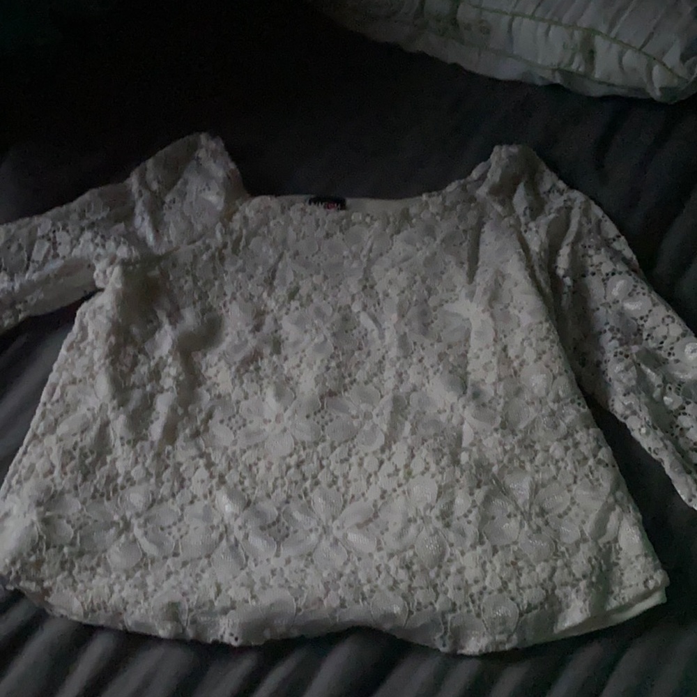 Long sleeve floral top